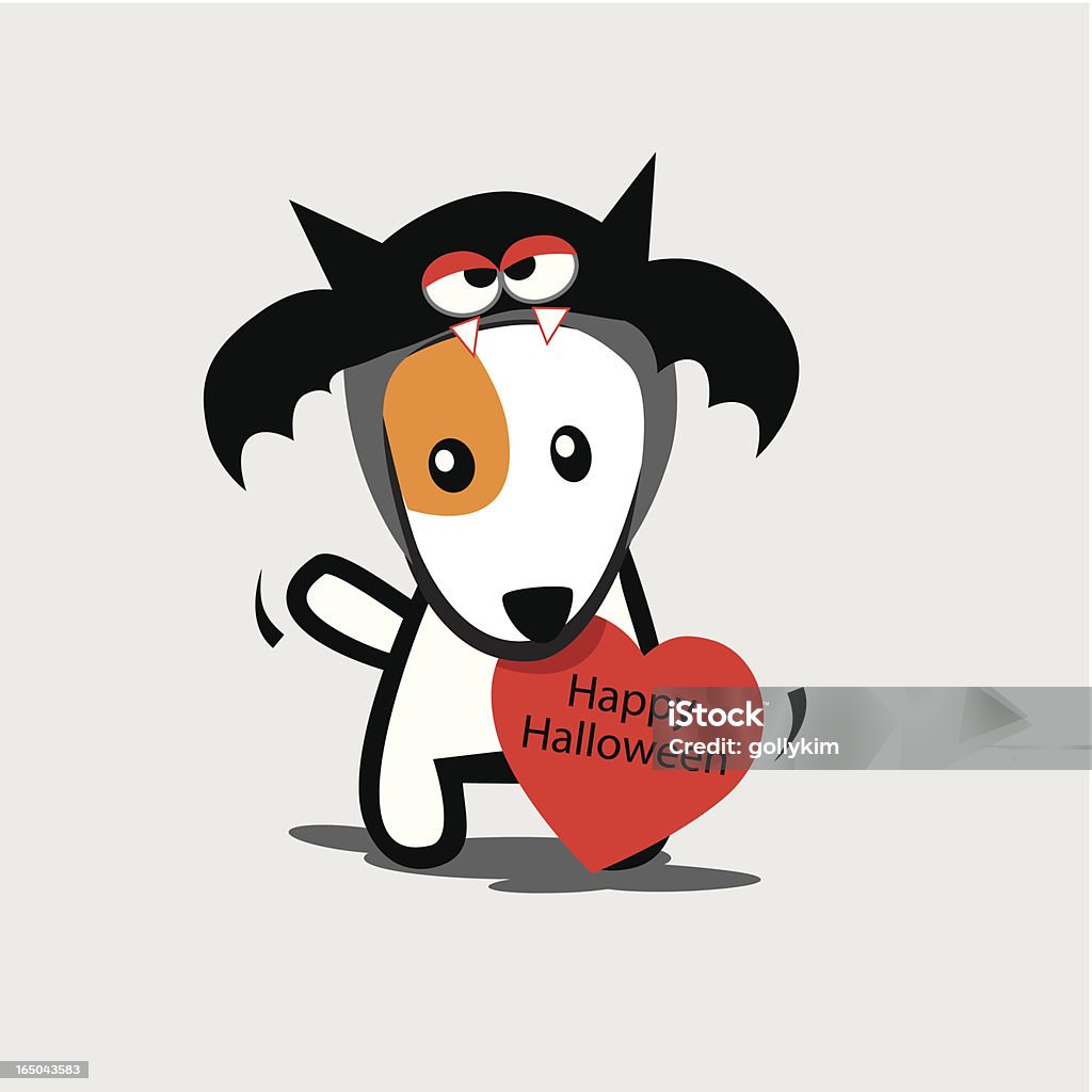 Batdog - clipart vectoriel de Amour libre de droits