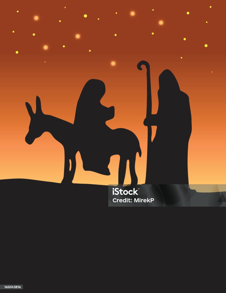 flight to egypt High-resolution jpg image included. Adult stock vector