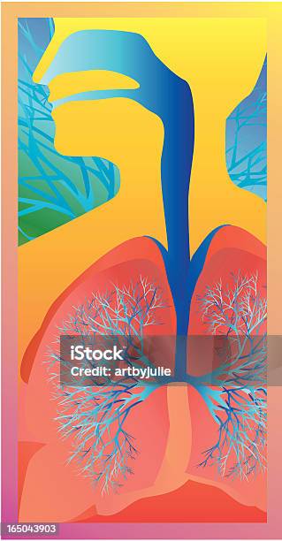 Icona Di Asma - Immagini vettoriali stock e altre immagini di Inspirare - Inspirare, Alito, Esercizio di respirazione