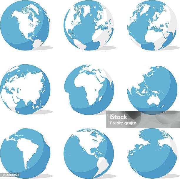 세계지도지구본 세계지도에 대한 스톡 벡터 아트 및 기타 이미지 - 세계지도, 아프리카, 행성