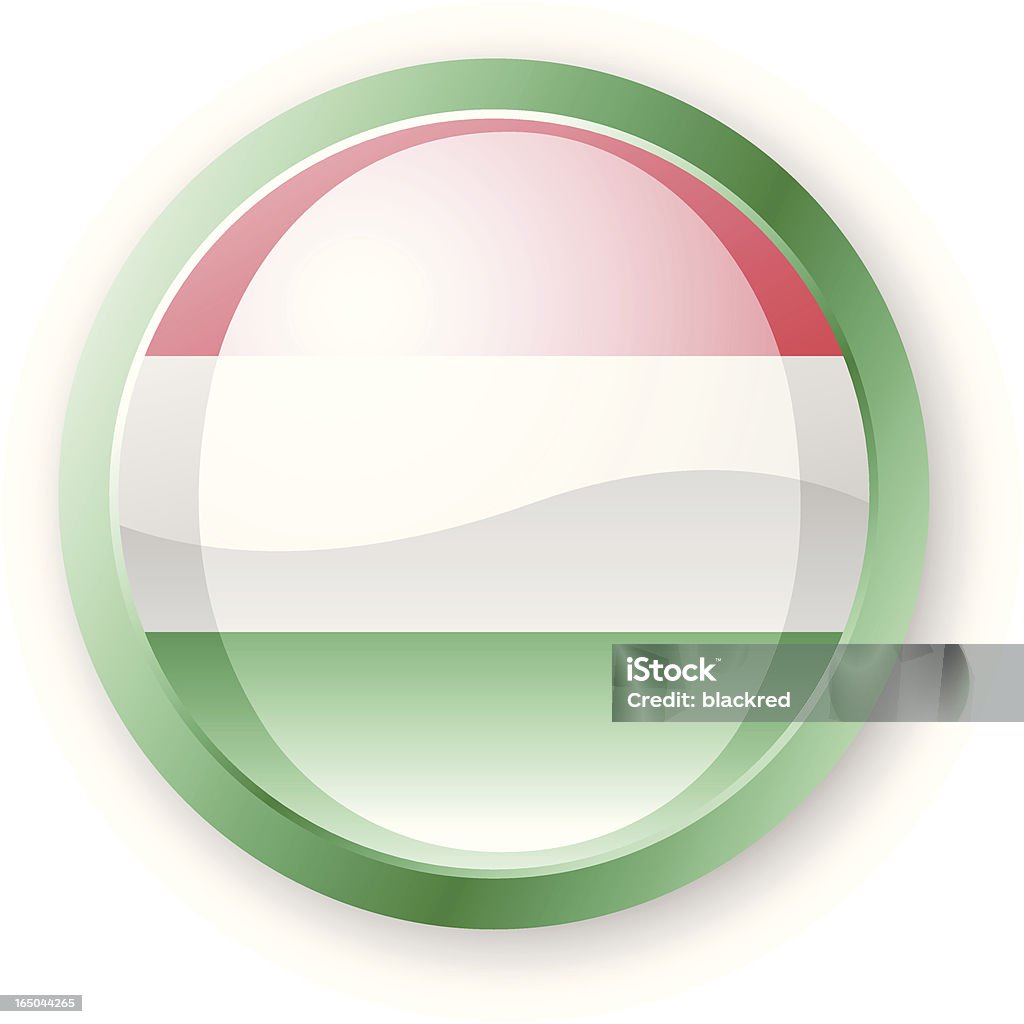 헝가리에 플랙 아이콘크기 - 로열티 프리 0명 벡터 아트