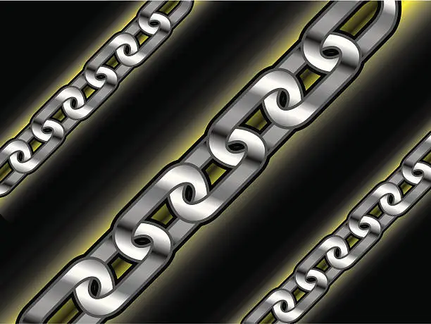 Vector illustration of Chain Links