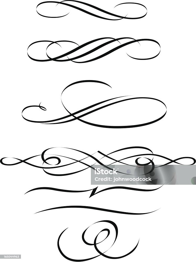 calligraphic desloca - Royalty-free Arte e Artesanato - Arte visual arte vetorial