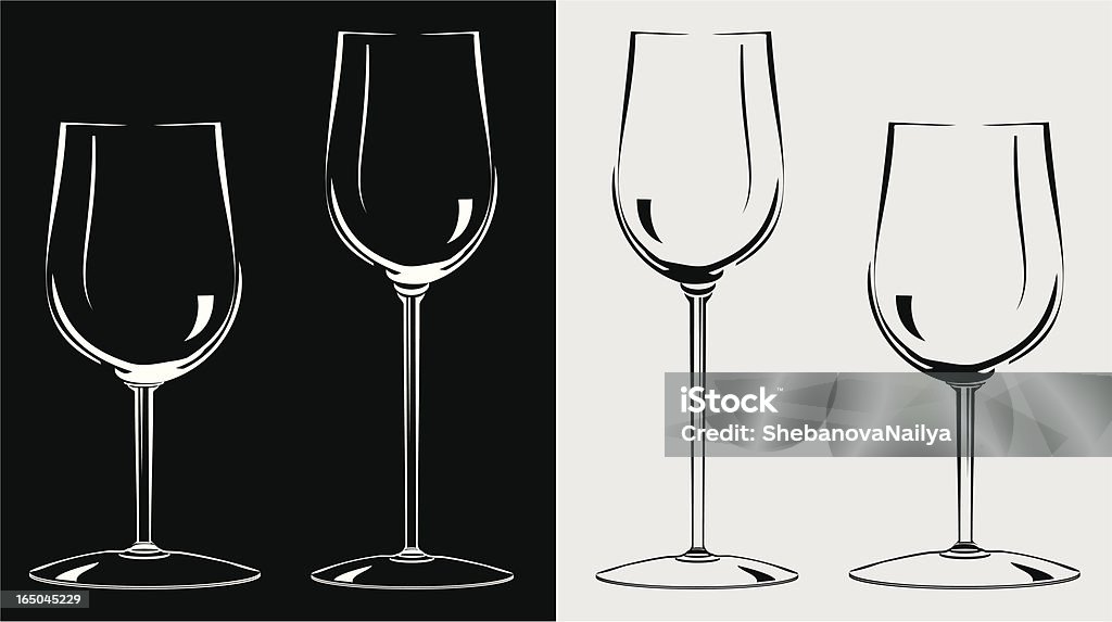 Вино бокал - Векторная графика Алкоголь - напиток роялти-фри