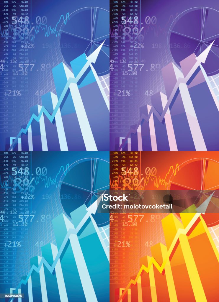 Chart Backgrounds Stock Illustration - Download Image Now - Graph ...