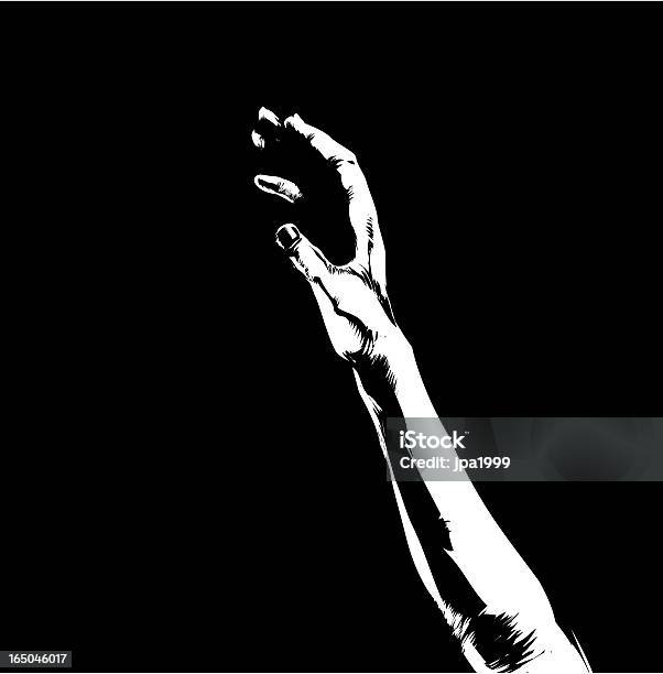 Reaching Out - Immagini vettoriali stock e altre immagini di Stringere - Tenere - Stringere - Tenere, Tendere la mano, Mano umana