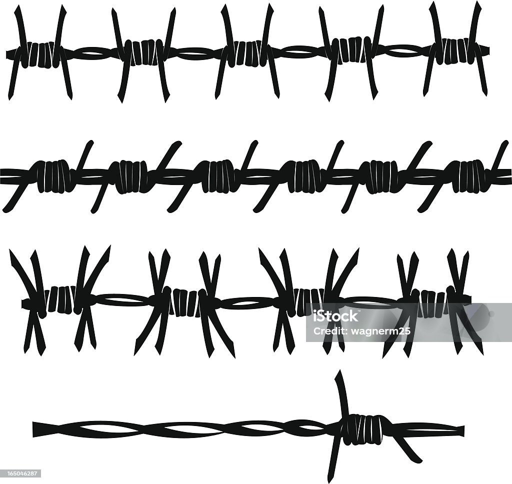 Bộ Bốn Dây Thép Gai Hình minh họa Sẵn có - Tải xuống Hình ảnh Ngay ...