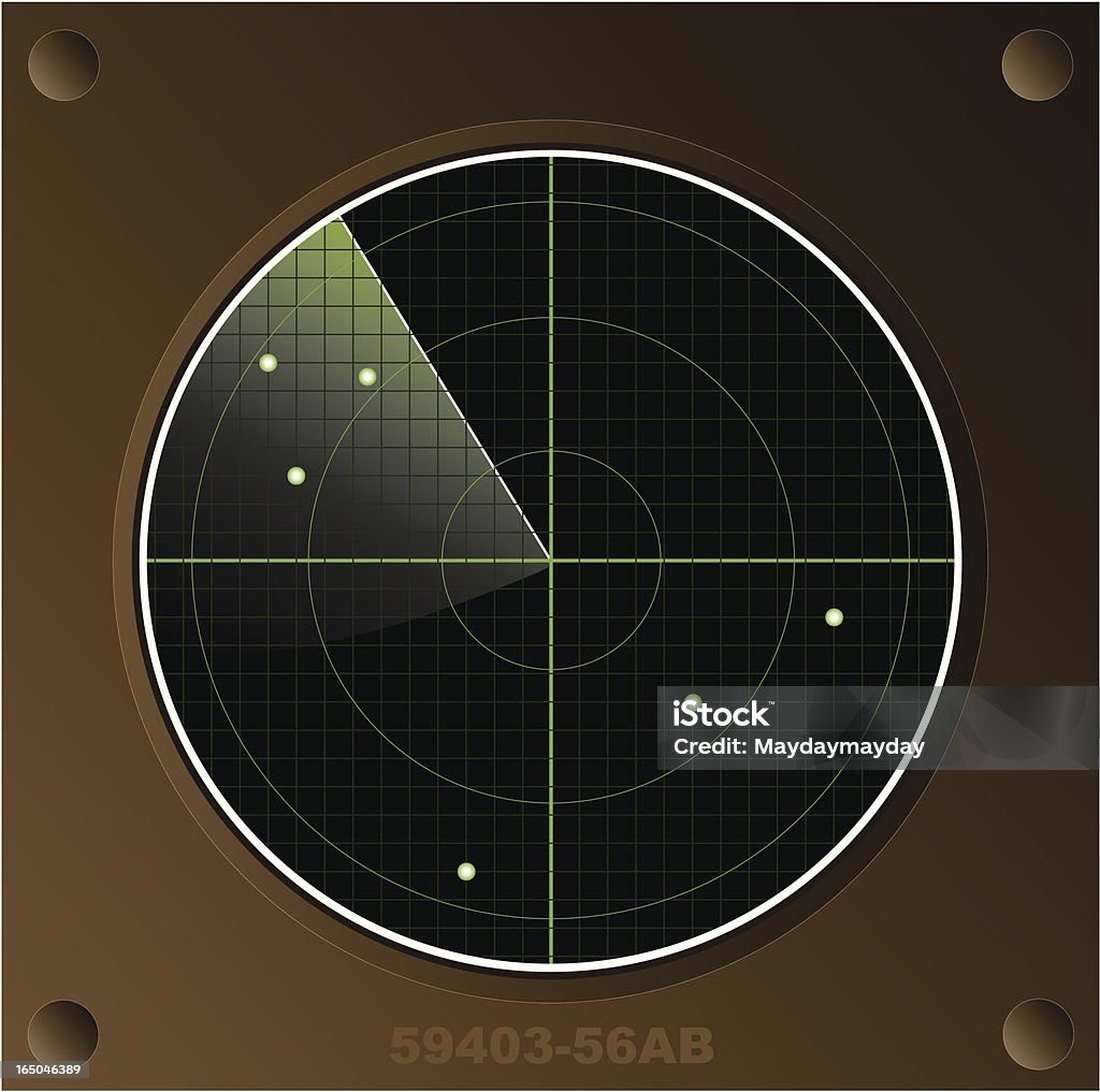 Radar - Lizenzfrei Radar Vektorgrafik