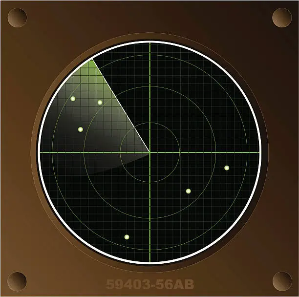 Vector illustration of Radar