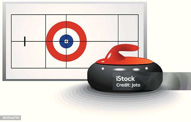 Curling Stock Illustration - Download Image Now - Curling - Sport, Curling Stone, Illustration