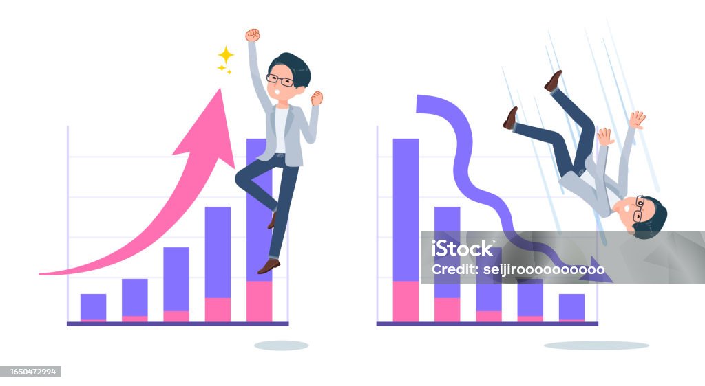Performance Up Image A Set Of Programmer Engineer Man Who Express Performance Up And ...