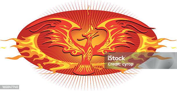 Vetores de Emblema Tribal Phoenix e mais imagens de Fênix - Fênix, Chama, Fantasia - Conceito
