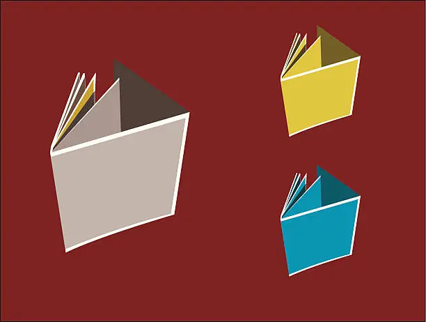 Vector illustration of Portfolio book