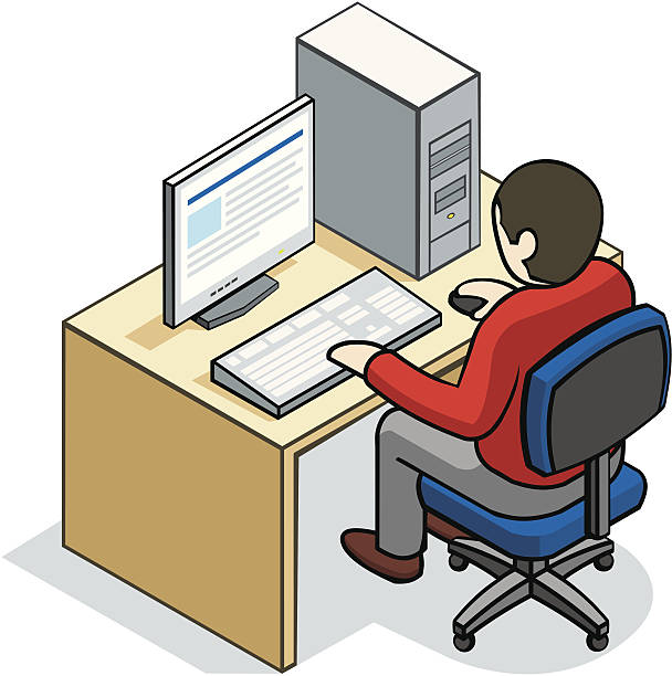 Guy Spinning Computer 50+ Man Spinning Office Chair Stock Illustrations, Royalty-Free Vector ...
