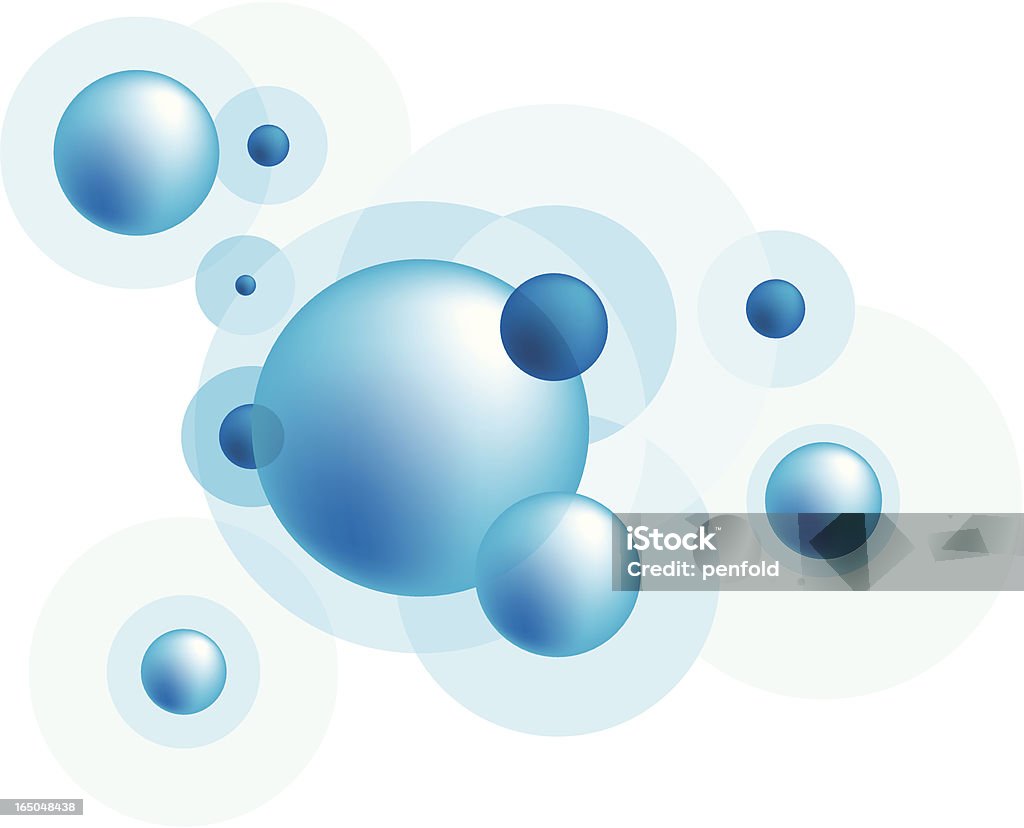 Kugeln - Lizenzfrei Molekül Vektorgrafik