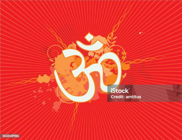 Hindusymbol Stock Vektor Art und mehr Bilder von Om-Symbol - Om-Symbol, Vektor, Shiva