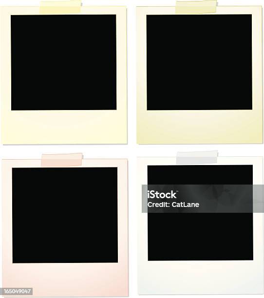 Pastell Fotosvektor Stock Vektor Art und mehr Bilder von Designelement - Designelement, Freisteller – Neutraler Hintergrund, Illustration