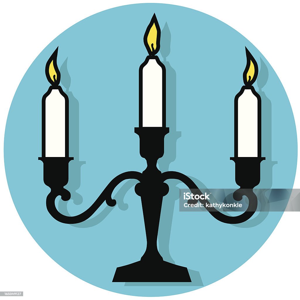 candelabra - Royalty-free Castiçal arte vetorial