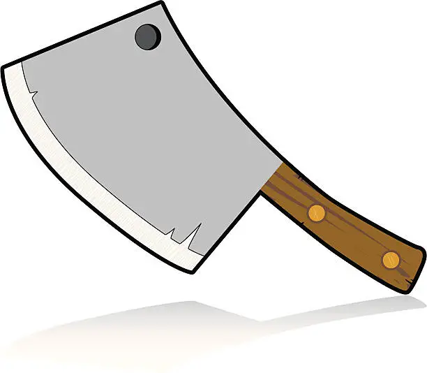 Vector illustration of Meat Cleaver
