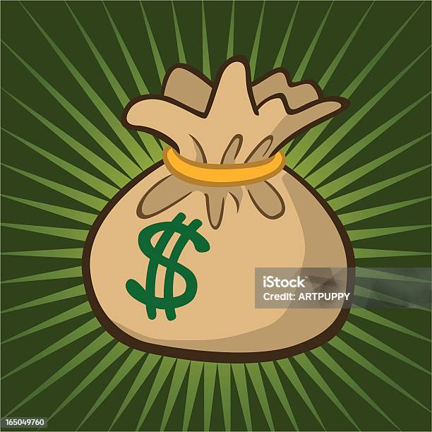 Bag Of Money Stock Illustration - Download Image Now - Bag, Banking, Business