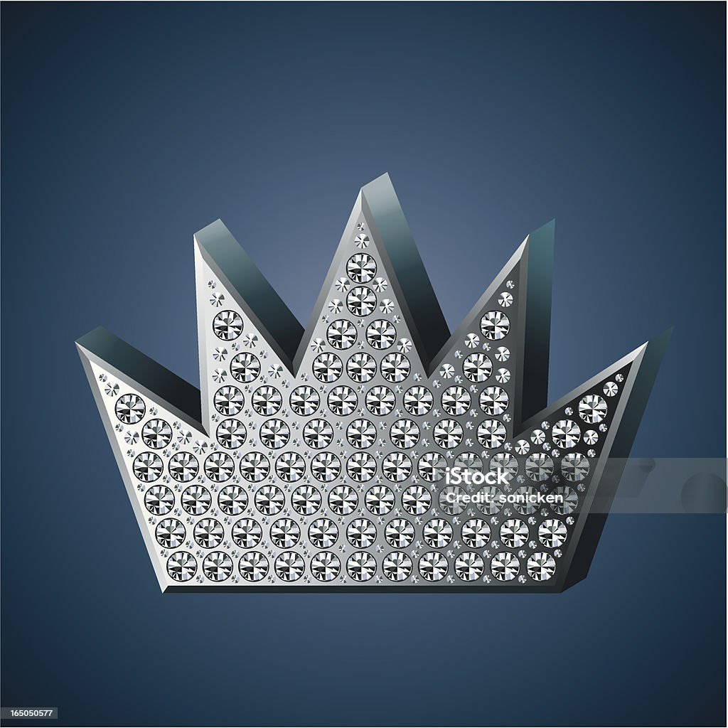 diamond crown - arte vectorial de Moda libre de derechos