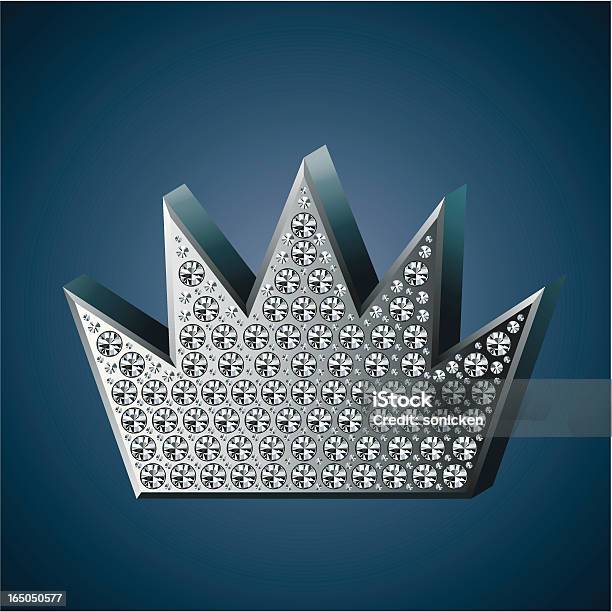 Ilustración de Diamond Crown y más Vectores Libres de Derechos de Moda - Moda, Patrones visuales, Autoridad