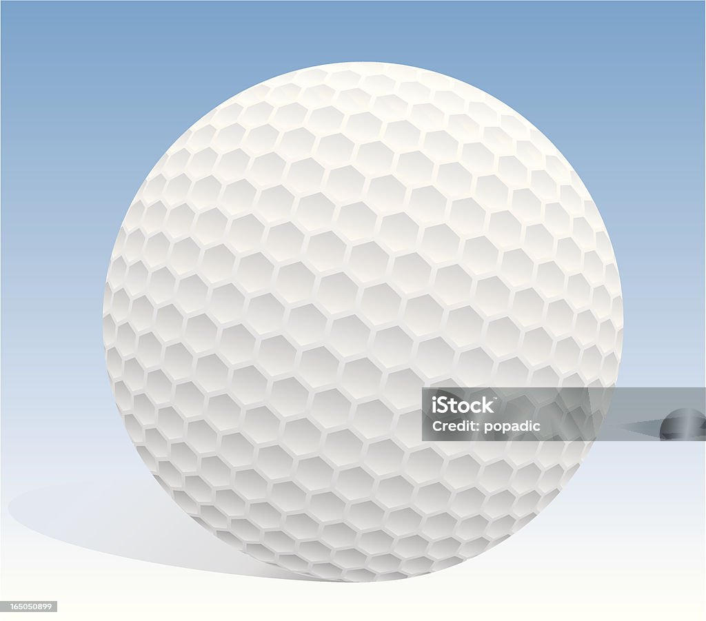 Bola de golfe - Vetor de Esfera royalty-free