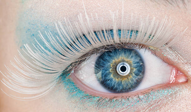 istock Ice Queen: Icy Eye Portrait 165054911