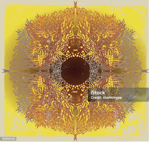 伝統的なデザイン - 曼陀羅のベクターアート素材や画像を多数ご用意 - 曼陀羅, 火, イラストレーション