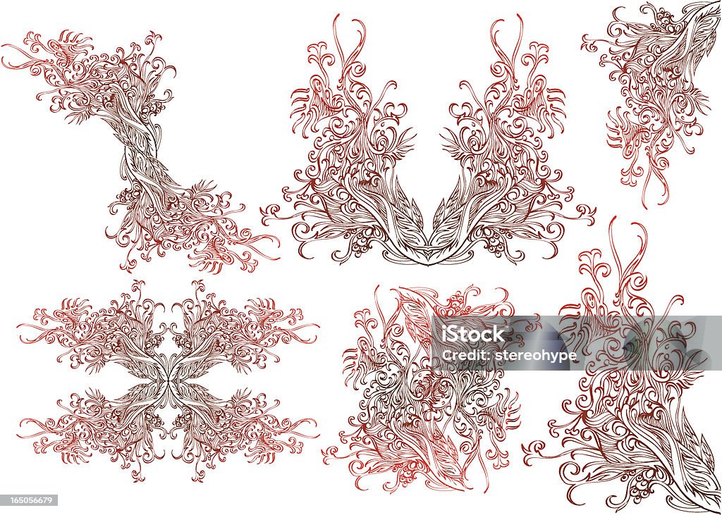 Decorações elegante - Vetor de Abstrato royalty-free