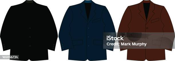 Smart Formelle Suit Jacket Stock Vektor Art und mehr Bilder von Anzug - Anzug, Anzugjacke, Illustration