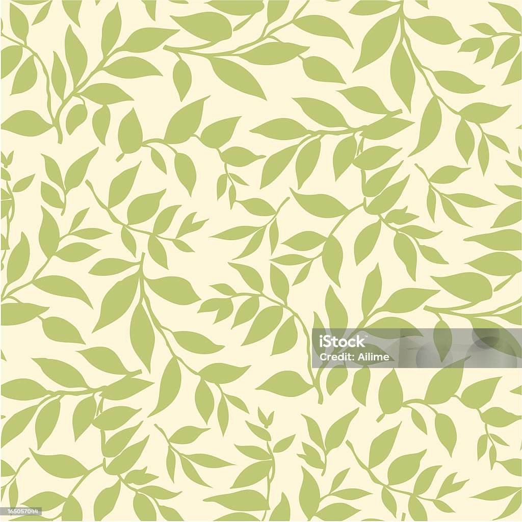 Seamlessly repeating pattern Seamlessly repeating leafy wallpaper pattern top to bottom,  Backgrounds stock vector