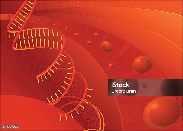Dna Stock Illustration - Download Image Now - Blood, Protein, Backgrounds