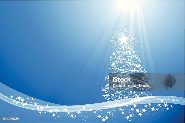 Inverno Stella - Immagini vettoriali stock e altre immagini di Composizione orizzontale - Composizione orizzontale, Natale, Semplicità