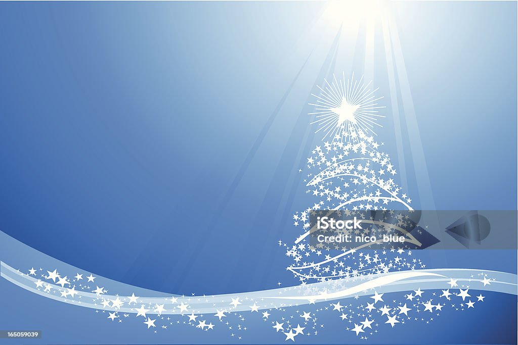 Winter star Wish upon a christmas star. Christmas stock vector