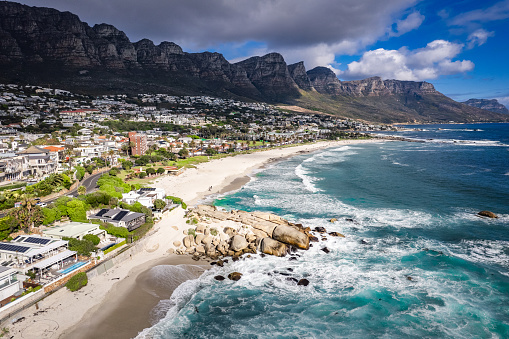 View of Cape Town from Table mountain