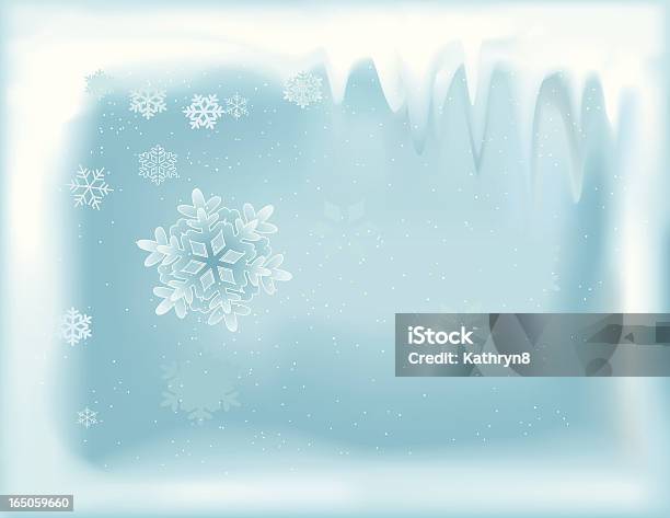 Zimowe Ramki - Stockowe grafiki wektorowe i więcej obrazów Sopel - Sopel, Bez ludzi, Boże Narodzenie