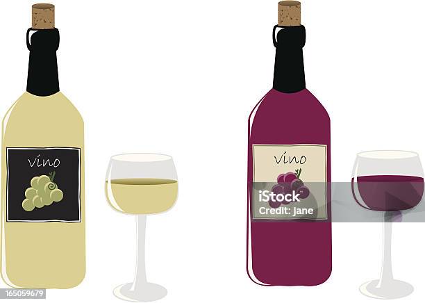 Vino Vecteurs libres de droits et plus d'images vectorielles de Vin - Vin, Étiquette, Alcool