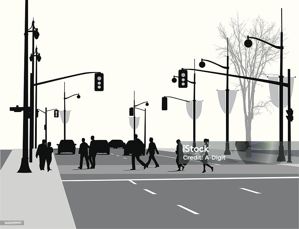 LivelyStreet - clipart vectoriel de Feu de signalisation pour véhicules libre de droits