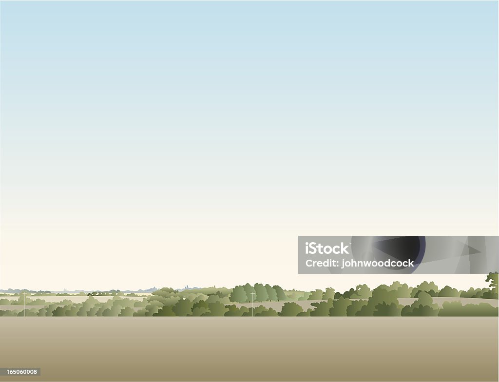 Paysage - clipart vectoriel de Angleterre libre de droits