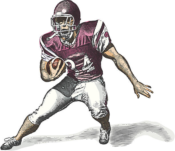 390+ Running Back Stock Illustrations, Royalty-Free Vector Graphics ...