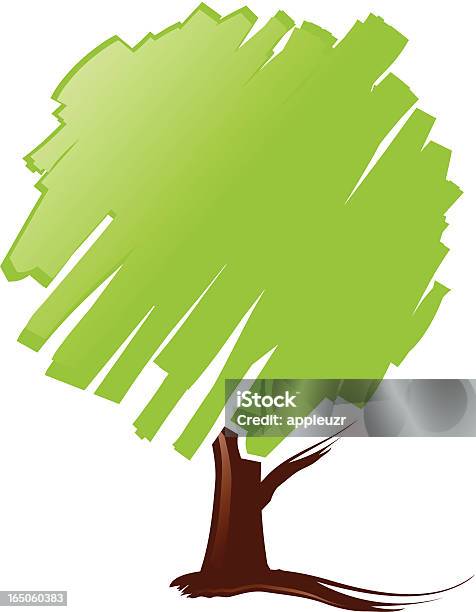 Ilustración de Árbol De Pulido y más Vectores Libres de Derechos de Arbusto - Arbusto, Clip Art, Colina