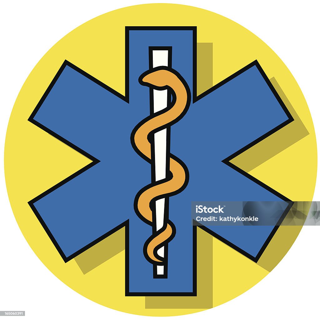 救急車医療シンボルマーク - アイコンのロイヤリティフリーベクトルアート