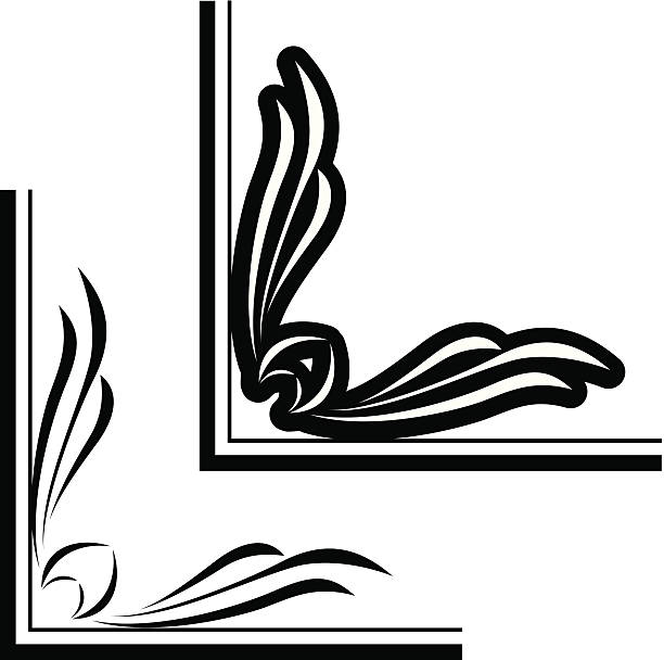 Left Corner 90+ Angle Close Up Corner Classic Stock Illustrations, Royalty-Free ...