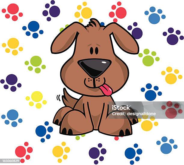 Naughty Cucciolo - Immagini vettoriali stock e altre immagini di Cagnolino - Cagnolino, Giochi per bambini, Vettoriale