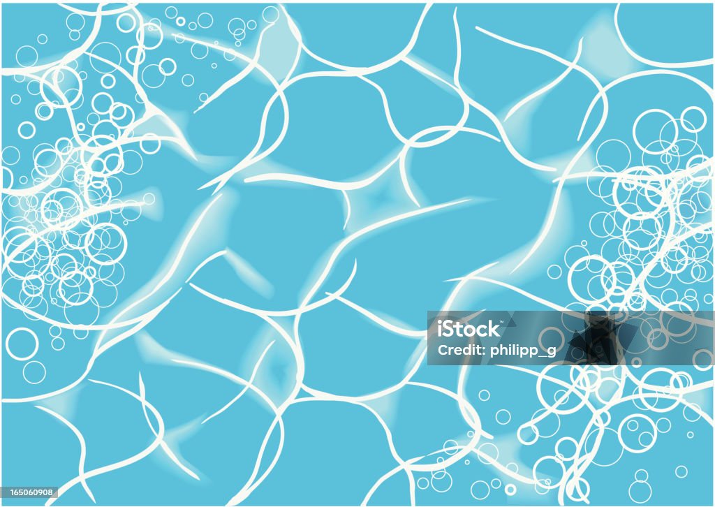 Piscine-plan - clipart vectoriel de Abstrait libre de droits