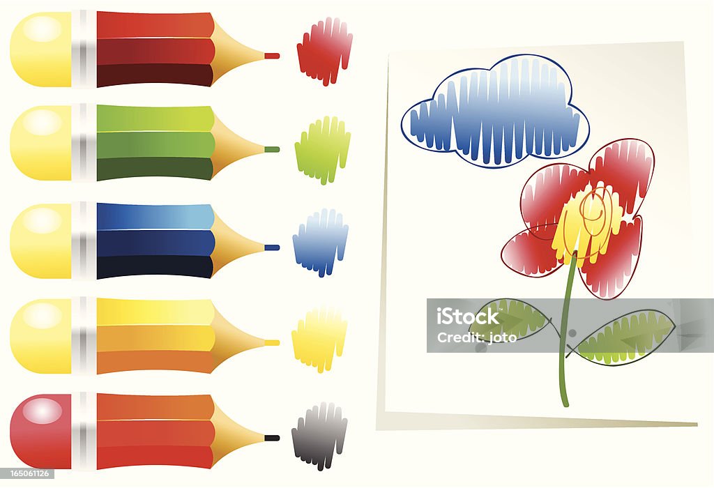 Drawing Stock Illustration - Download Image Now - Colors, Creativity ...