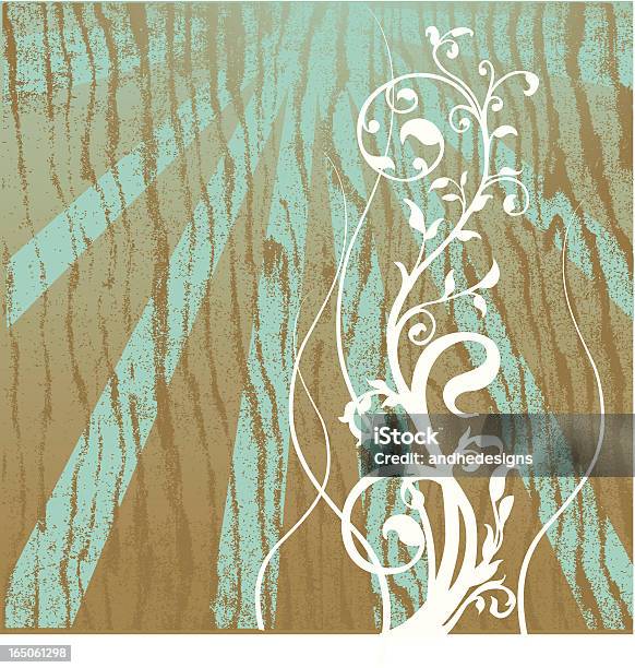 Swirls And Foliage Stock Illustration - Download Image Now - Backgrounds, Curled Up, Design Element