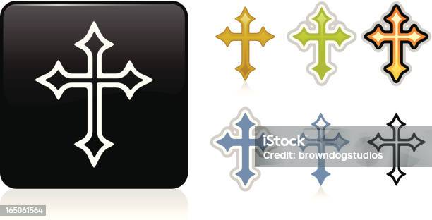 Cross Stock Vektor Art und mehr Bilder von Christentum - Christentum, ClipArt, Clipping Path