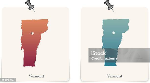 Ilustración de Vermont y más Vectores Libres de Derechos de Azul - Azul, Blanco - Color, Capitolio estatal